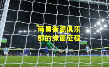 南昌衡源俱乐部的绿茵征程